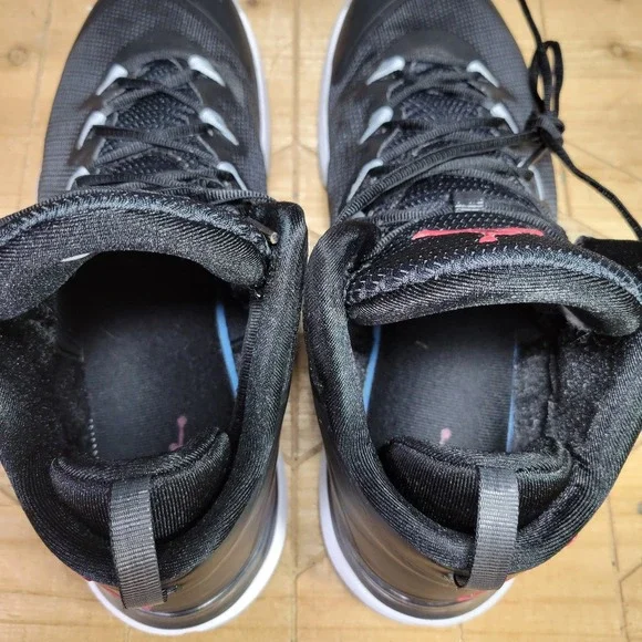 Nike Air Jordan Super Fly 3 Flight Plate Size 13 Black Gray Red Shoes 684933-005